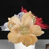 Decorative Flower Realistic Shiny Sparkling Festive Christmas Flower Decorations Versatile Ornaments for Trees Garlands Parties