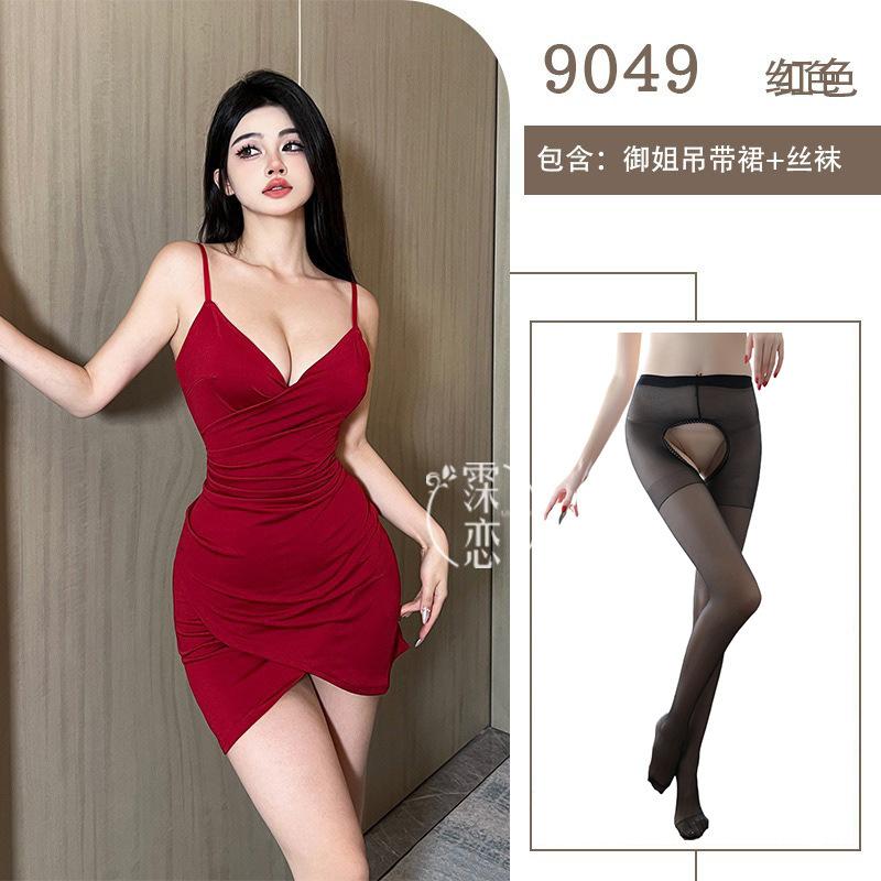 Сексуальное сексуальное нижнее белье маленькая грудь показывает большую униформа для ролевых игр секретарши на рабочем месте чистое желание облегающее бедра