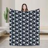 Hollow Knight Pattern Blanket Quality Warm Soft  Bedding Throws Winter Kids Outdoor Fluffy Bedspread