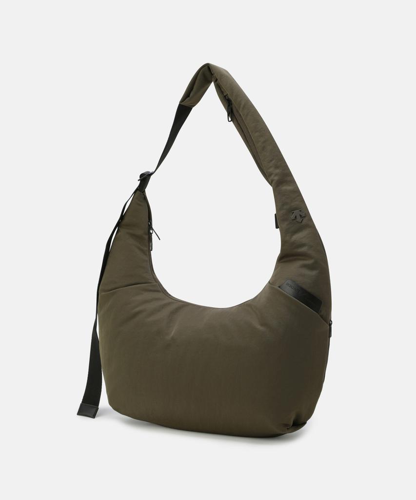 Descente Large Lightweight Hobo Bag Khaki (Sq323Ubg7A)