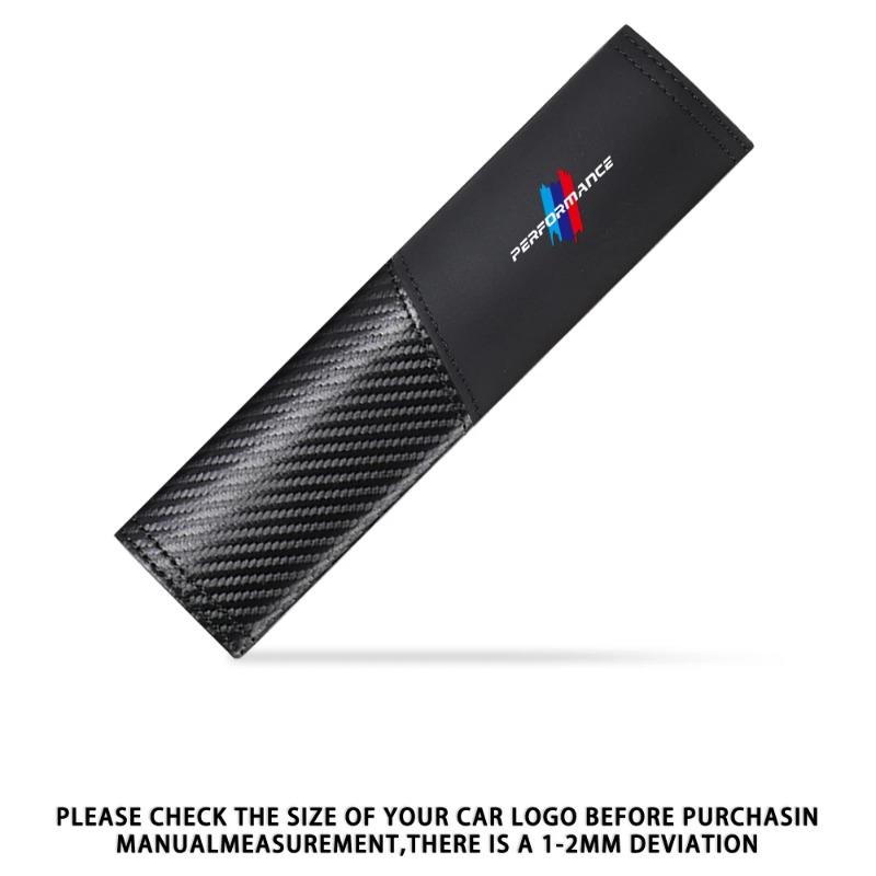 2 шт. Чехлы на ремень безопасности из углеродного волокна, автомобильная накладка на плечо, ремень безопасности для BMW E46 E90 E60 F30 E87 E36 F20 E92 Serie 1, автомобильные аксессуары