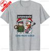 Creative Snowasis Some Might Sleigh Christmas Snowman Rock Band Music Pattern High Quality Cotton TShirt Funny Streetwear Tops