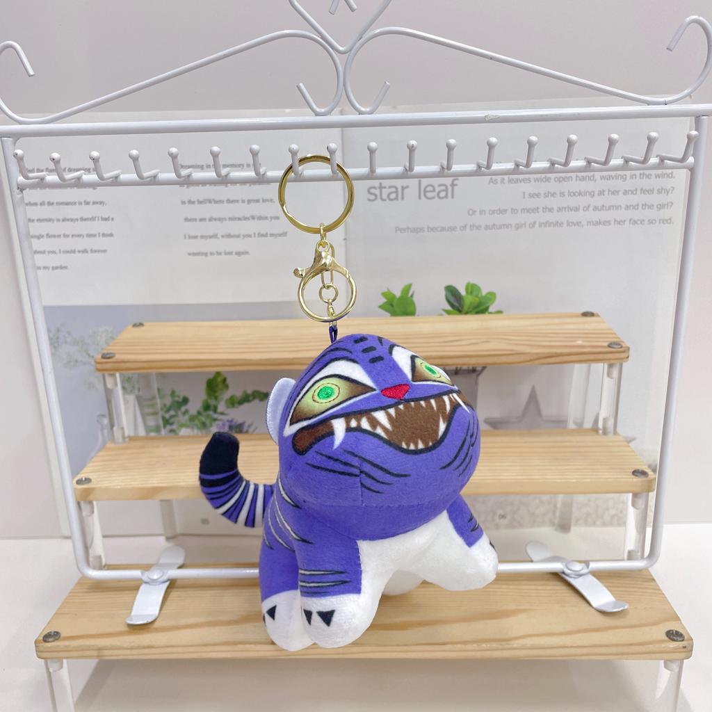 Новая серия K-pop Охотники на демонов Фигурки Тигра Аниме Кукла Мягкая игрушка из игры Каваи Декорация для сумки в машину Плюшевая брелок Игрушка Подарки