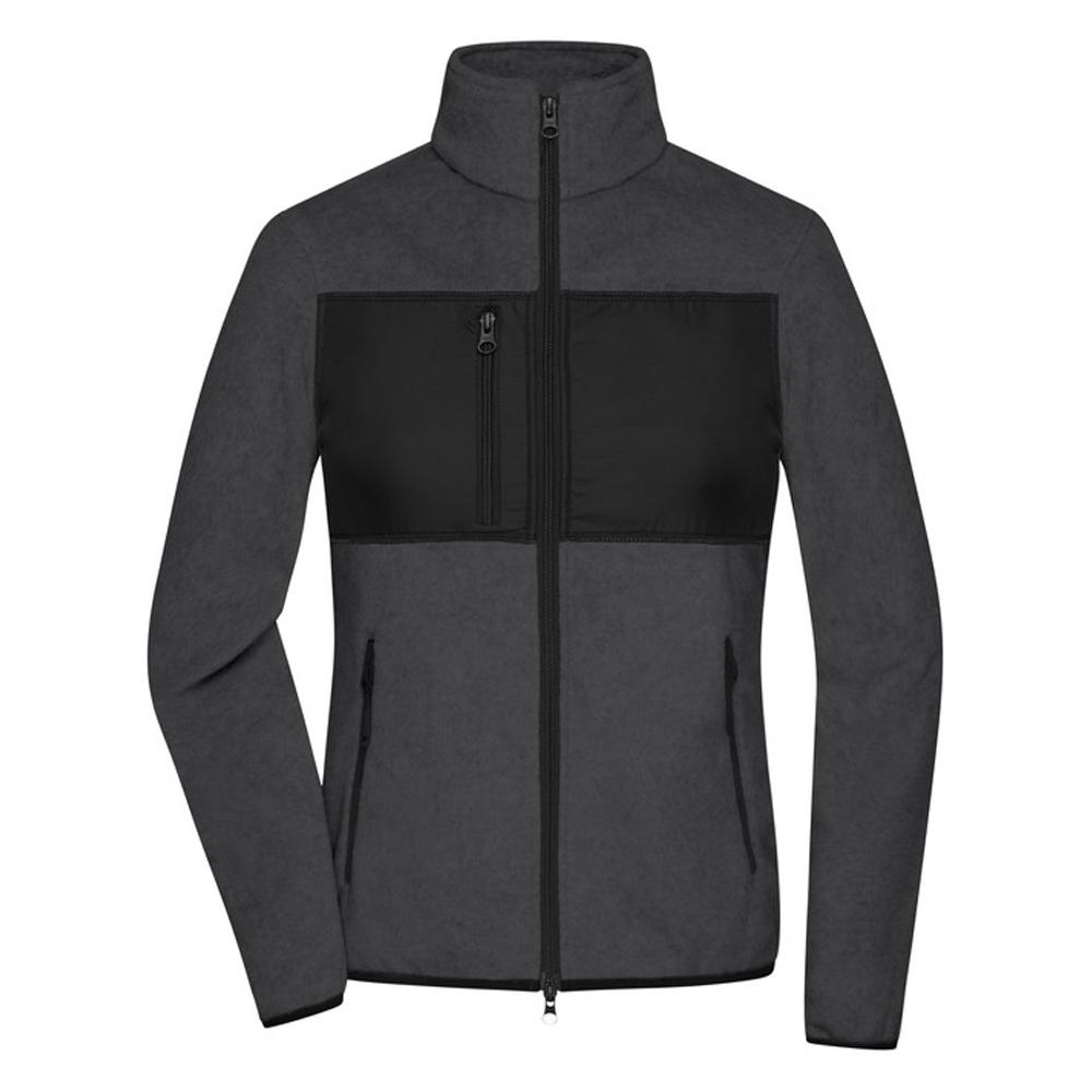 James and Nicholson Womens/Ladies Slim Fleece Jacket