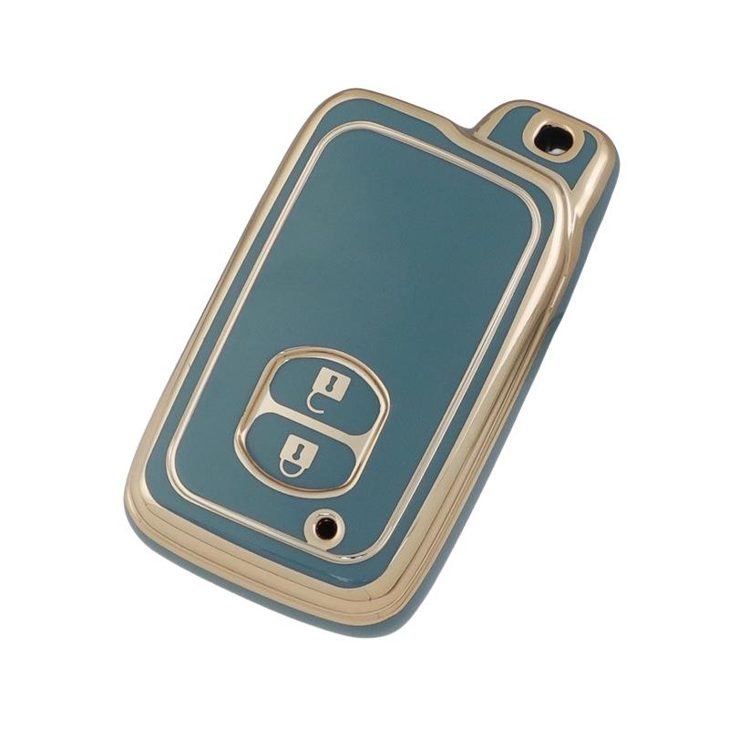 234 Buttons TPU Car Remote Shell Fob for Toyota Aqua RAV4 Land Cruiser Camry Prado Corolla Prius TPU Car Key Case Cover Keyless