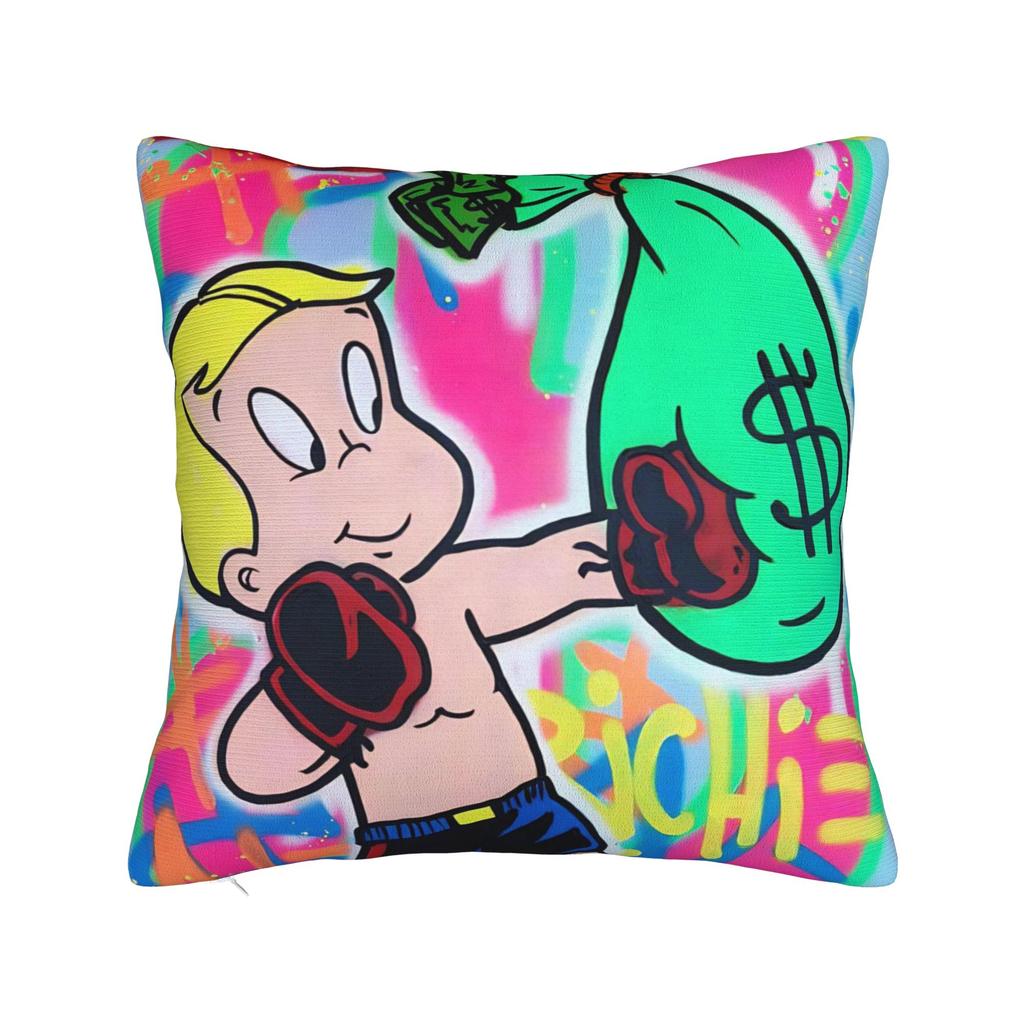Alec Monopolys Pillow Cover Accessories Printed Cushion Cover Decor Throw Pillow Case Cover Home Multiple Sizes