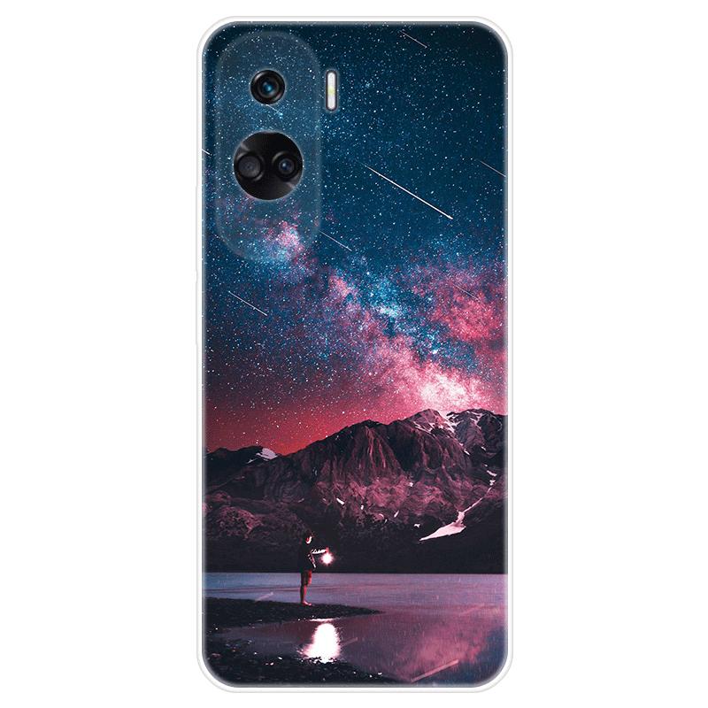 Для Honor 90 lite Honor90 lite чехол Мягкая силиконовая задняя крышка Мультяшный чехол для телефона Модный