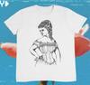 Elegant British Girl With Corset - Vintage Corset %100 Premium Cotton