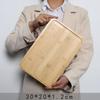 Прямоугольные сервировочные подносы из японского бамбука Diruen