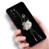 Ballet Girl Black Silicone Phone Case For Xiaomi Redmi Note 10 11 11S 12 13 4G 8 9 11T Pro 5G Plus 8T 9S 10S 12S