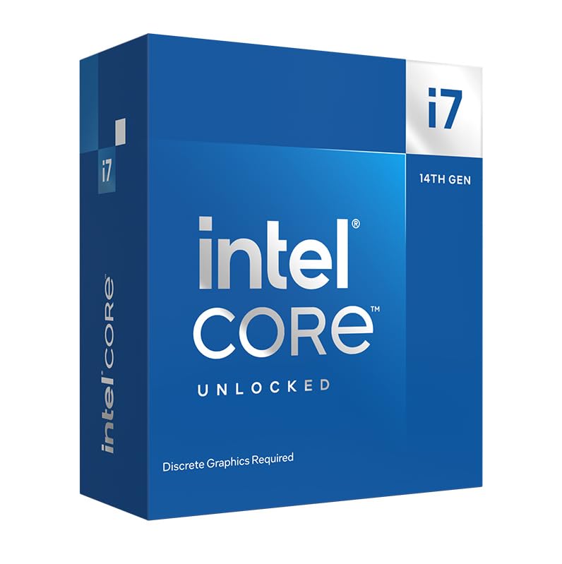 Intel CPU Corei7 14700KF 14th Generation 20 Cores Year Distributor Authorized Distributor (8P+12E) 5.6GHz [1 Warranty/domestic Product]