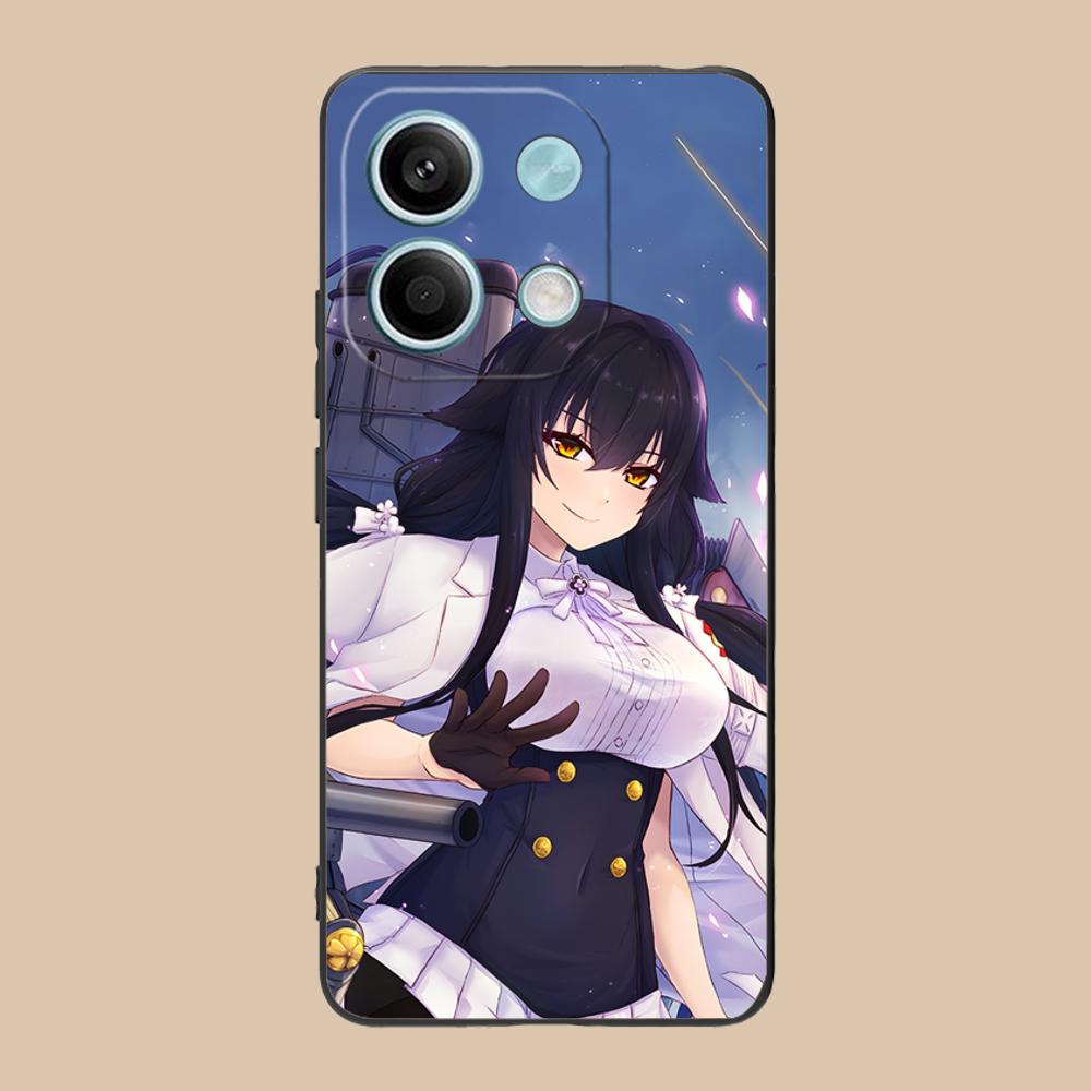 Чехол для мобильного телефона Azur Lane Azuma для POCO F6 F5 F4 F3 F2 Pro GT C40 Цветная печать Защитный Смартфон Красивые Мобильные телефоны