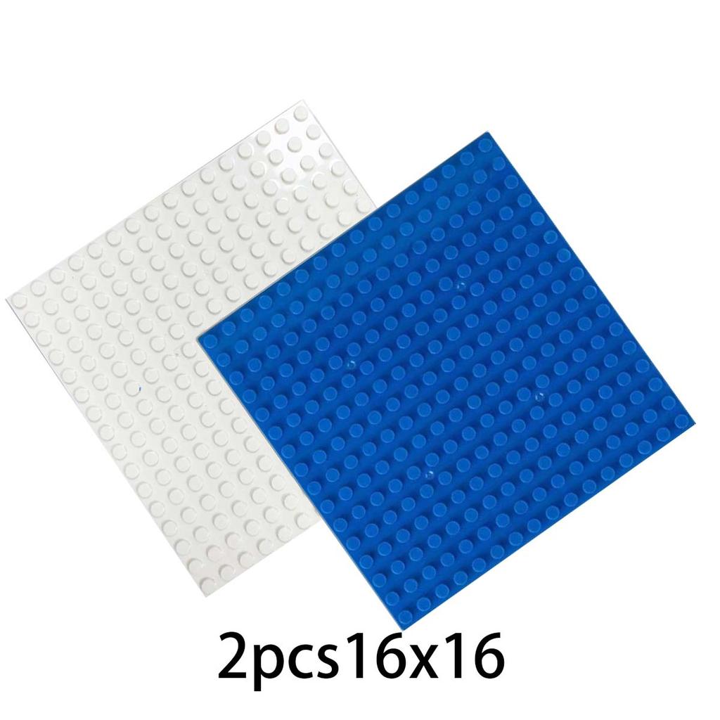 2 шт. 16x16 Базовая пластина-основа, совместимая с основными брендами, Игровой набор ДЕТСКОЕ Творчество Игрушка Аксессуары для основы