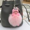 Lady Lovely Girl Bag Pendant Plush Doll Car Key Chain Pendant Mini Sleeping Toy Doll