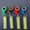 Fingertip Rotating Toy Keychain Metal Gadget Anti Stress Keyring Spinner Fidget Toy Stress Relief & Anti-Anxiety Sensory