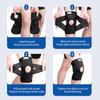 1 Piece Breathable Knee Brace with Side Stabilizers