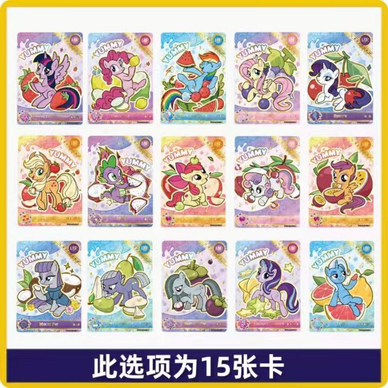 Genuine My Little Pony Card Friendship Eternal 6 7 8 Huiyue Series SC SLR SGR UR Cute Princess Anime Collectible Cards Toy
