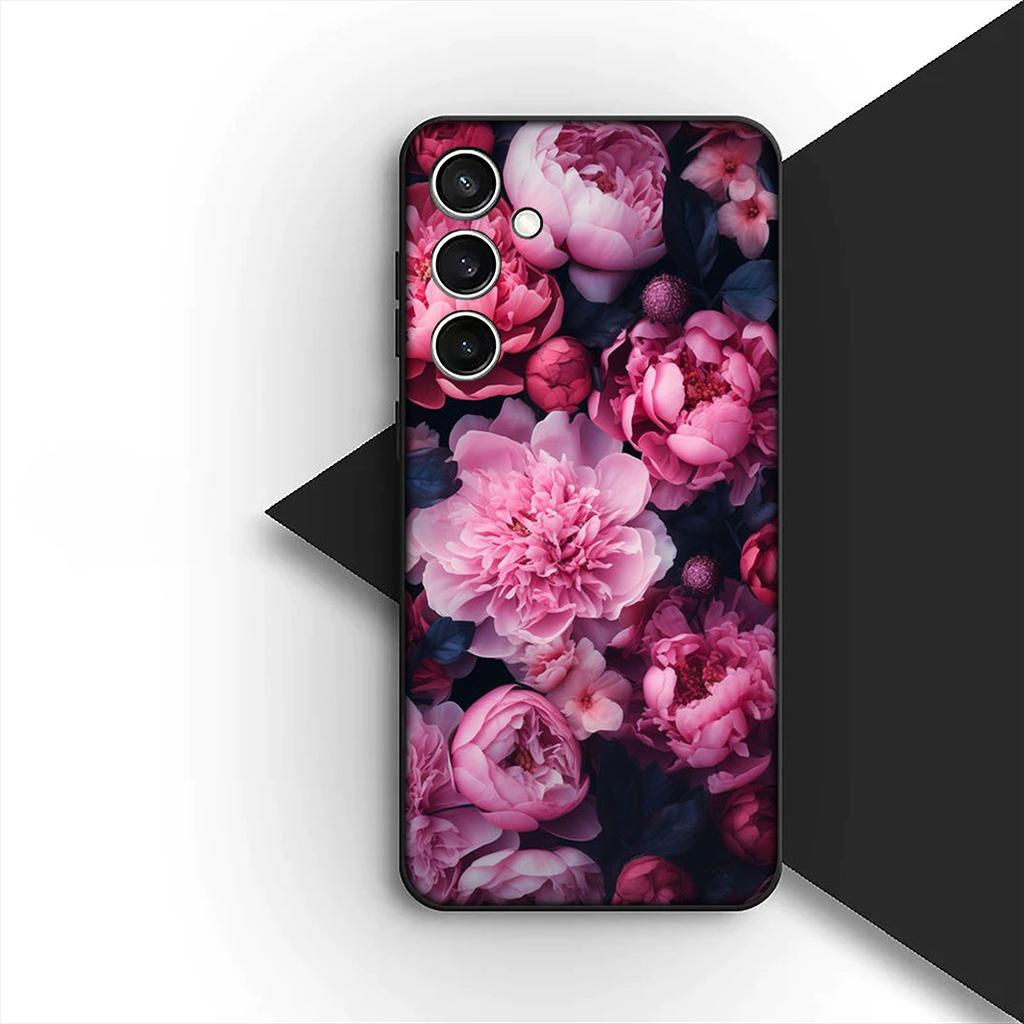 Soft Cover for Apple iPhone 17 Pro XS Max Air 6 7 8 Plus 5 + SE 2022 SE2 16E Casing Phone Case Poppy Flower Bloom Fashion