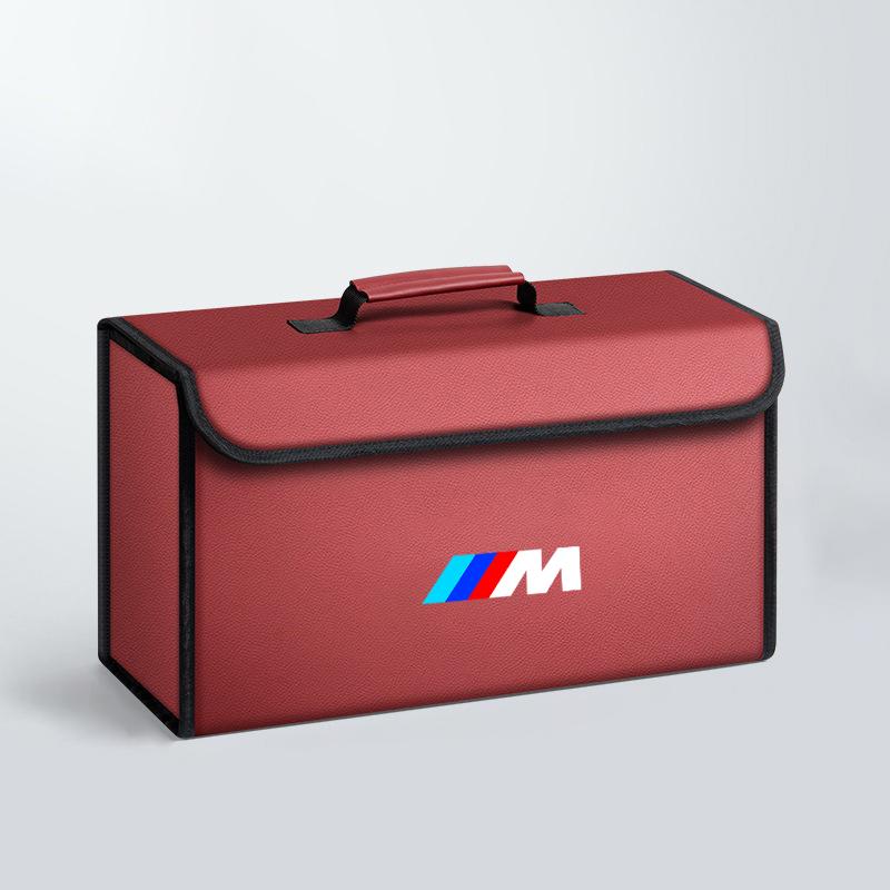 COW4 Car Trunk Organizer Large Capacity Folding Storage Bag Box For BMW 1 3 5 7 Serie M X1 X3 X4 X5 F10 F15 F16 F20 F30 M3 M4 E34 E46
