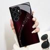 Стеклянный чехол для телефона с волнообразным узором, подходящий для Samsung Galaxy S26 S25 S24 S23 S22 S20 FE Ultra Plus, противоударная задняя крышка