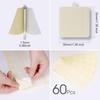 Sonicism 60 Pack Pyramid Double Sided Tape Squares for Acoustic Foam Sheets, Heavy Duty Wall Mounting Tape Squares for Polyester Foam Acoustic