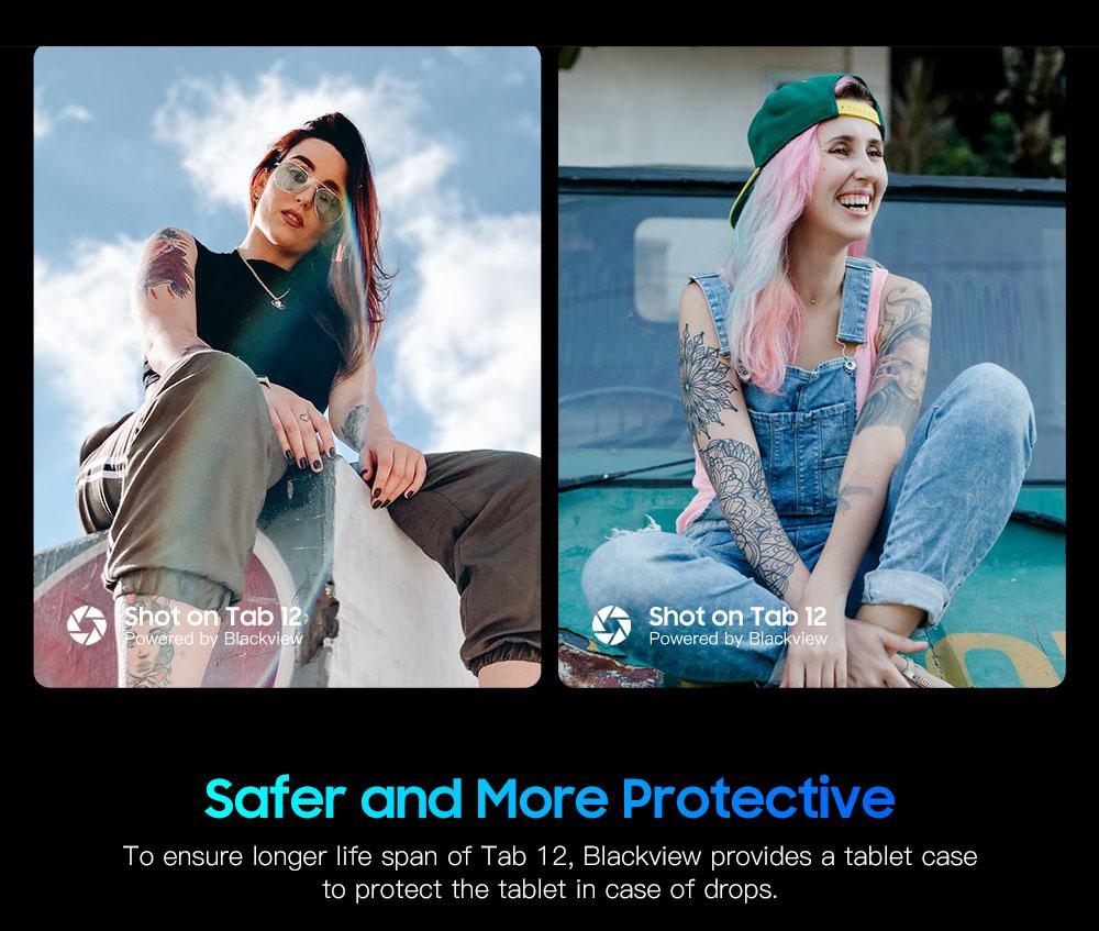 Blackview Tab 12 10,1-дюймовый Android 11 Unisoc SC9863A Восьмиядерный 4 ГБ ОЗУ 64 ГБ ПЗУ Планшеты ПК Двойной Wi-Fi 6580 мАч Ультратонкий портативный