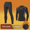 Men's Winter Thermal Quick-Dry Running Suit - Velvet Lined, High Elastic Fitness Tights