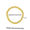 New Vietnamese Sand Gold Bracelet National Trend Style Cat's Eye Bracelet for Women Simple and Versatile Accessories