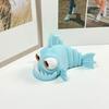 3D Printed Articulated Piranha, Flexible Joint Fish Models, Desktop Movable Joint Fidget Toy, Cute Piranha Figurine for Kids Adults Stress Relief
