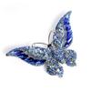 Retro New Crystal Butterfly Brooch, Fashionable Animal Insect Women's Brooch, High-end Versatile Coat Accessories