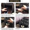 Samurai Sword Automatic Leather Shift Knob Universal For Lock/Button Transmission Cool Katana Gear Shifter Lever 100/150/260MM