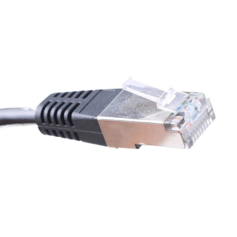 Разветвитель Ethernet RJ45 1штекер на 2 гнезда, адаптер-кабель разветвителя Ethernet для локальной сети, удлинительный кабель Ethernet 35 см/13,78 дюйма