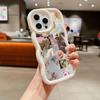 Мягкий чехол Macaron из ТПУ для iPhone 11, 12, 13, 14, 15 Pro Max SE X Xs Max XR 6 6s 7 8 14 15 Plus Tecno Camon 19 Realme C35, чехол Ae51 Angel art design