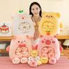 Мультяшная сумка для перекусов Кукла-подушка Подушка для офиса Женщины