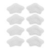 4 Pairs Shoe Filler Heel Grips Ergonomic Soft Cushioning Effect Reusable Toe Insert Heel Pads for