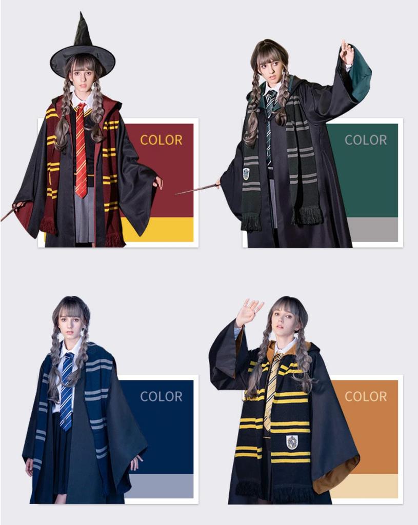 Гарри Поттер Гриффиндор Гриффиндор Костюм Косплей Косплей Костюм Подарок на день рождения Косплей Одежда Культурный фестиваль Костюм Хэллоуин Вечеринка