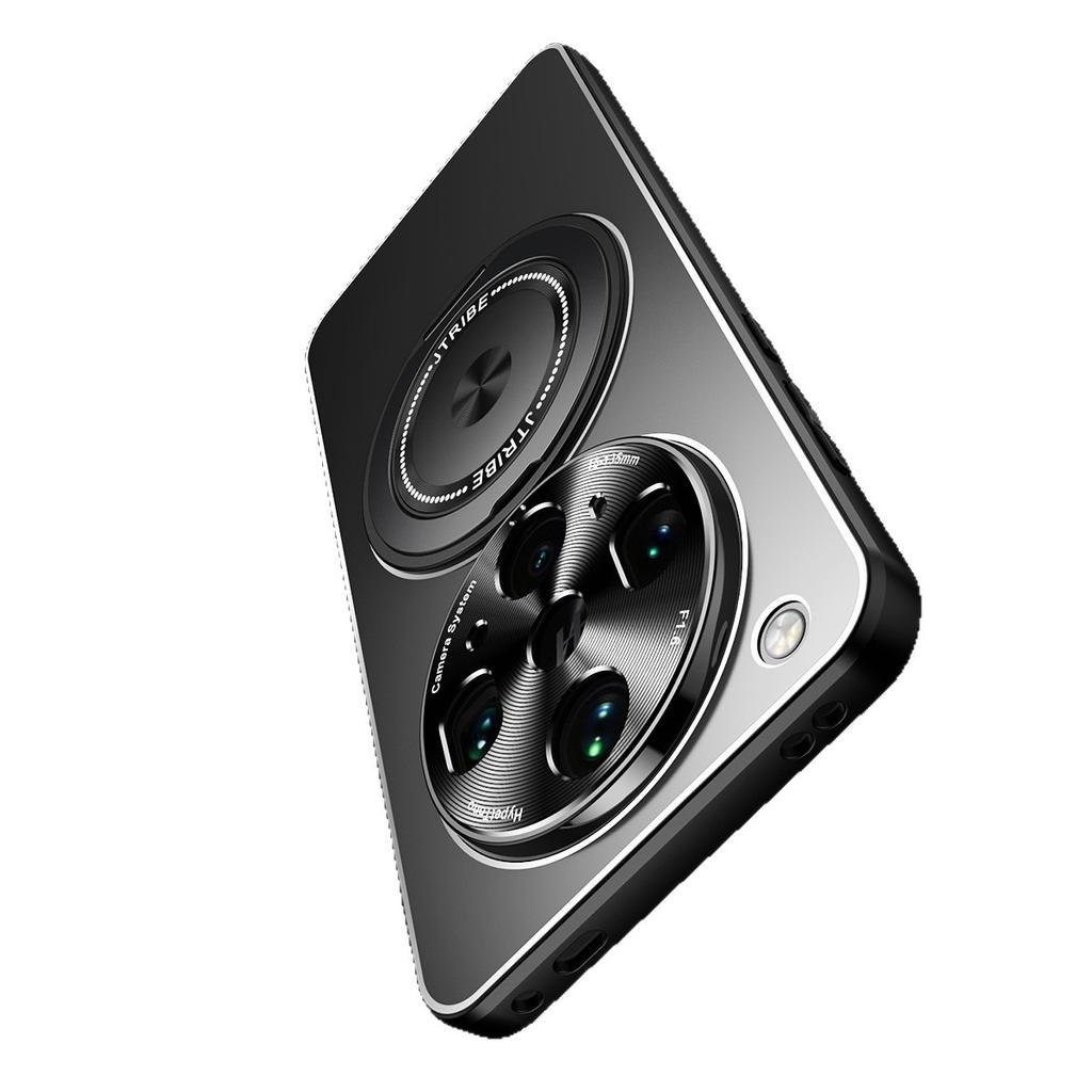 Применимо к чехлу для мобильного телефона OPPOFindX8ultra 360° вращающаяся подставка Reno14pro металлическая задняя панель жесткий чехол