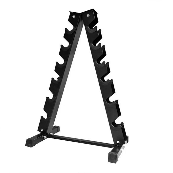 Support d'haltères KR1 Cranit support d'haltères à 6 niveaux noir