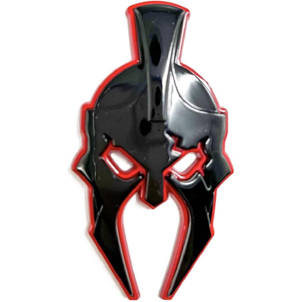 1pc Gladiator Emblems 3D Badges Right Left Side Self-Adhesive Fender Stickers Replacement for JL Jeep Gladiator Silverado Sierra RAM Universal Car