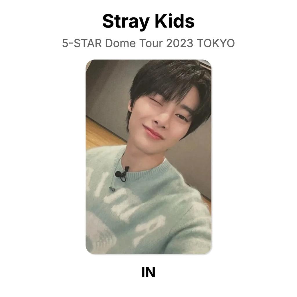Stray Kids 5-STAR Dome Tour 2023 ТОКИО Официальная фотокарточка KPOP Специальный подарок
