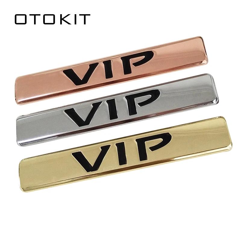 Металлический VIP Эмблема Значок Наклейка на Мотоцикл Автомобильную Наклейку для Teana Peugeot Bmw Ford Focus KIA MAZDA TOYOTA HONDA Боковое Украшение Автомобиля