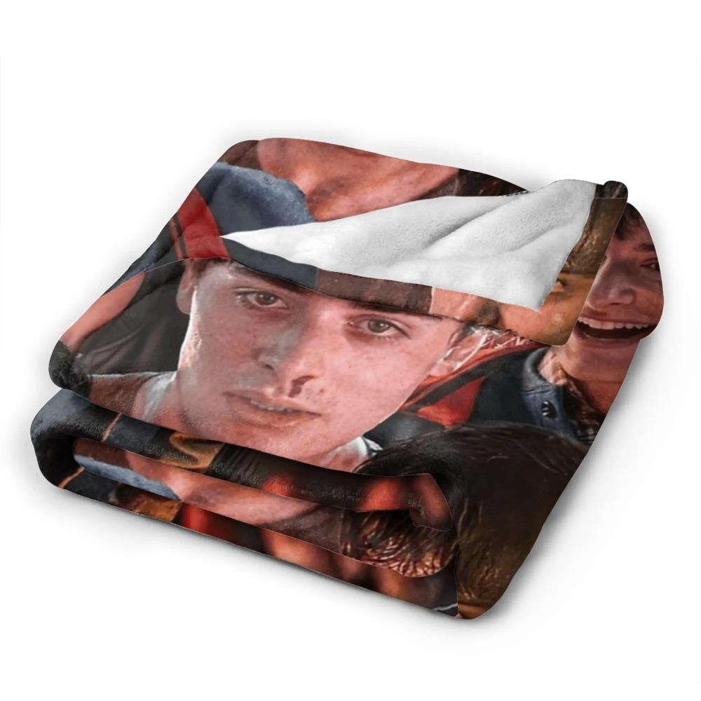 Will Byers Flannel Blanket Adults TV Show Comfortable Throw Blanket Winter Couch Chair Bedspread Sofa Bed Cover