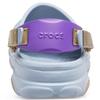 Crocs Клоги для бездорожья EVA Уличные Пляжные Унисекс Сине-серые Сандалии