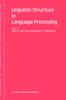 Книга Linguistic Structure In Language Processing : 7