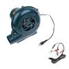 Barbecue Fan BBQ Blower 12V 20W 2800r/min Mini Air Blower with Duct Iron Gear Portable Manual Blower for Camping