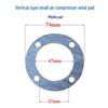 Ribao Air Compressor Piston Accessories: Paper Gasket, Cylinder Head, Liner, Asbestos Sealing Gasket