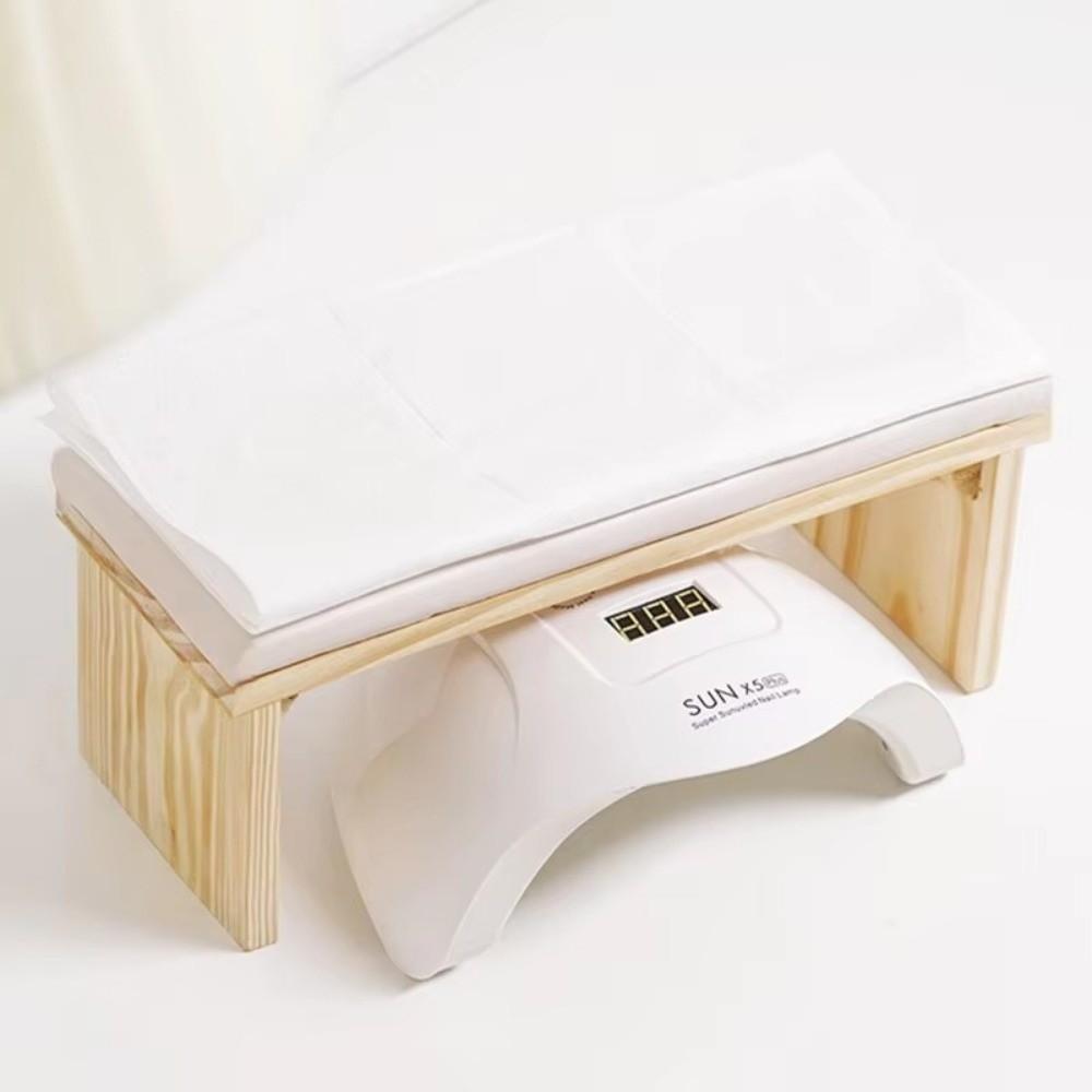 Solid Wood Nail Cushion Pillow White Hand Pillow Tool New Manicure Stand Nails Nail Table
