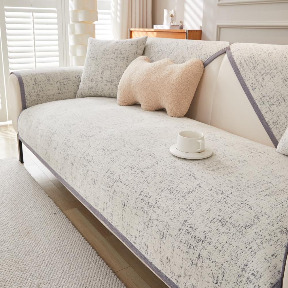 Spring Chenille Sofa Cushion Four Seasons Universal Non-Slip Cushion Blanket Sofa Cover Backrest Cover Towel