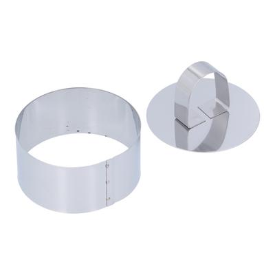 Форма для мусса из нержавеющей стали, кольца для десертов, формочки для торта, салатов, пирожных, выпечки