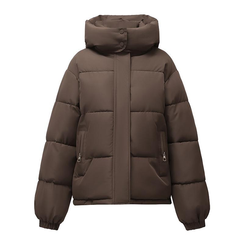 Simple Bread Clothes Down Cotton-padded Clothes Women's New Winter Coats Thickened Student Coats